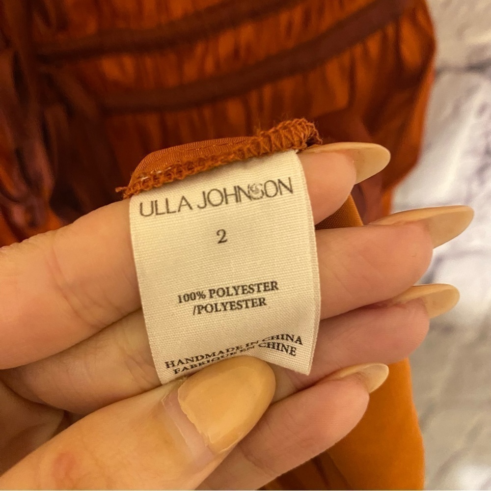 ULLA JOHNSON Azaria Dress in Agate 2 - Picture 12 of 13